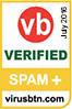 <span style='font-size:21px; font-weight:400; color:#000'>GFI MailEssentials wins VBSpam+ Award - July 2016</span><br/><br/>
GFI MailEssentials wins VBSpam+ Award with a final score of 98.5%. VBSpam certification is awarded to products that exceed a predefined threshold based on a combination of criteria relating to the products' catch rate and false positive rate.<br/><br/>
<span style='font-size:14px;'>Virus Bulletin, July 2016</span> GFI MailEssentials wins VBSpam+ Award - July 2016